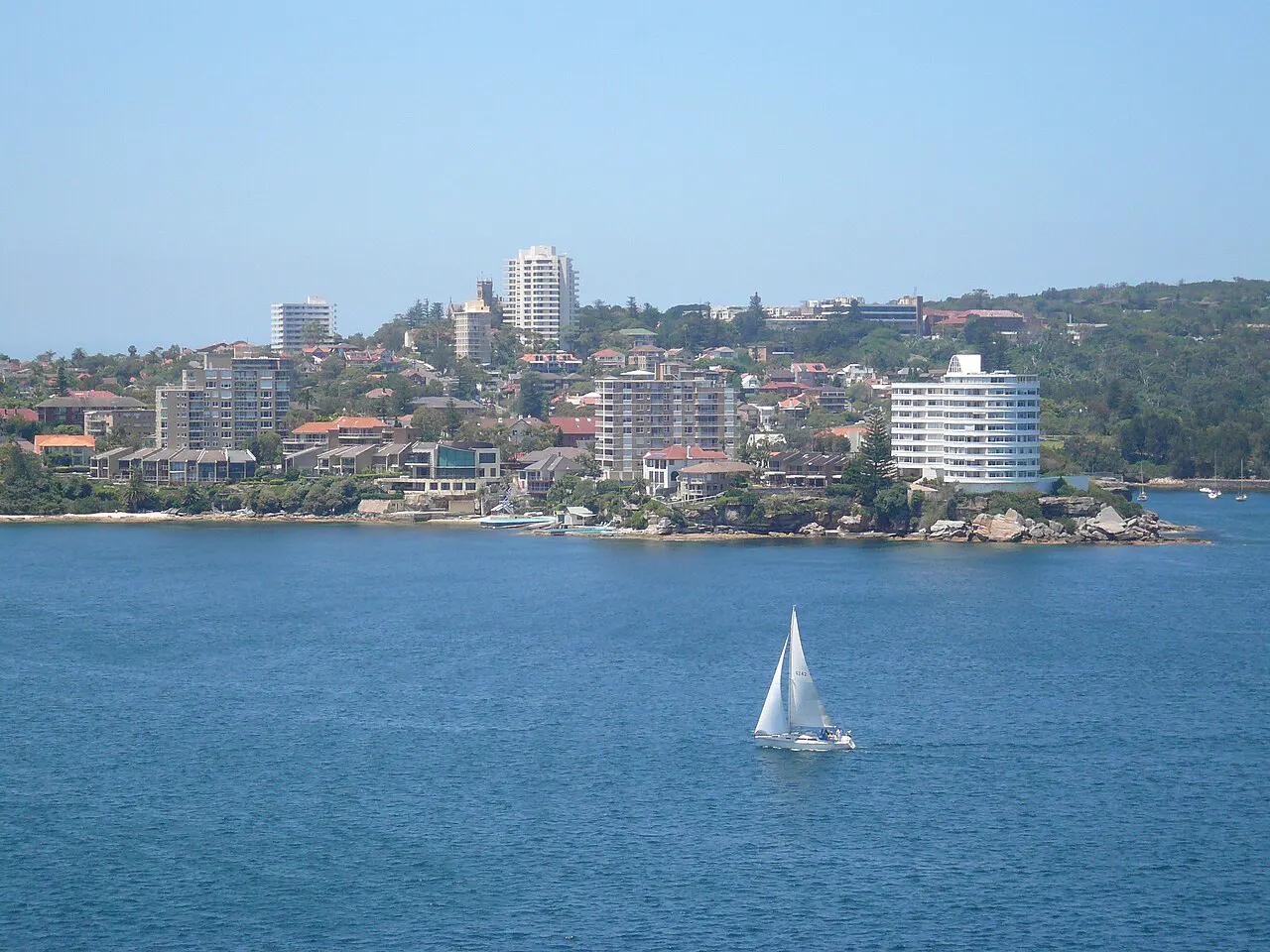 Smedleys Point from Dobroyd Head, Balgowlah Heights, Sydney