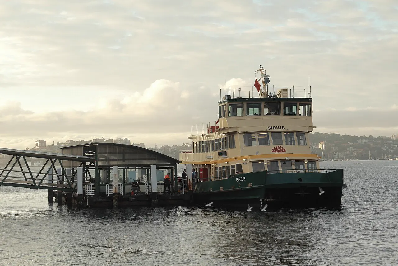 Cremorne Point ferry wharf, Sydney