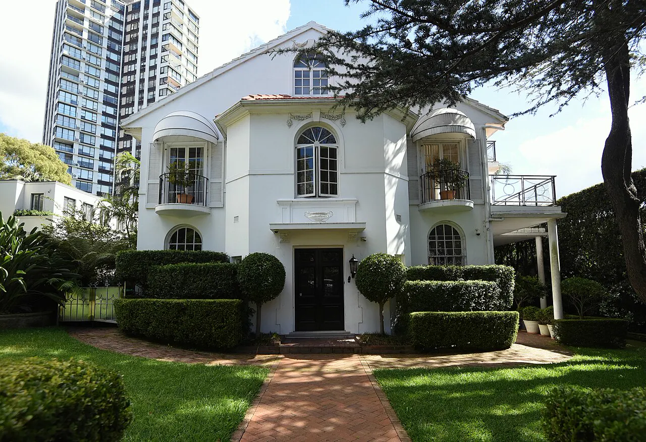 A house in Darling Point, Sydney