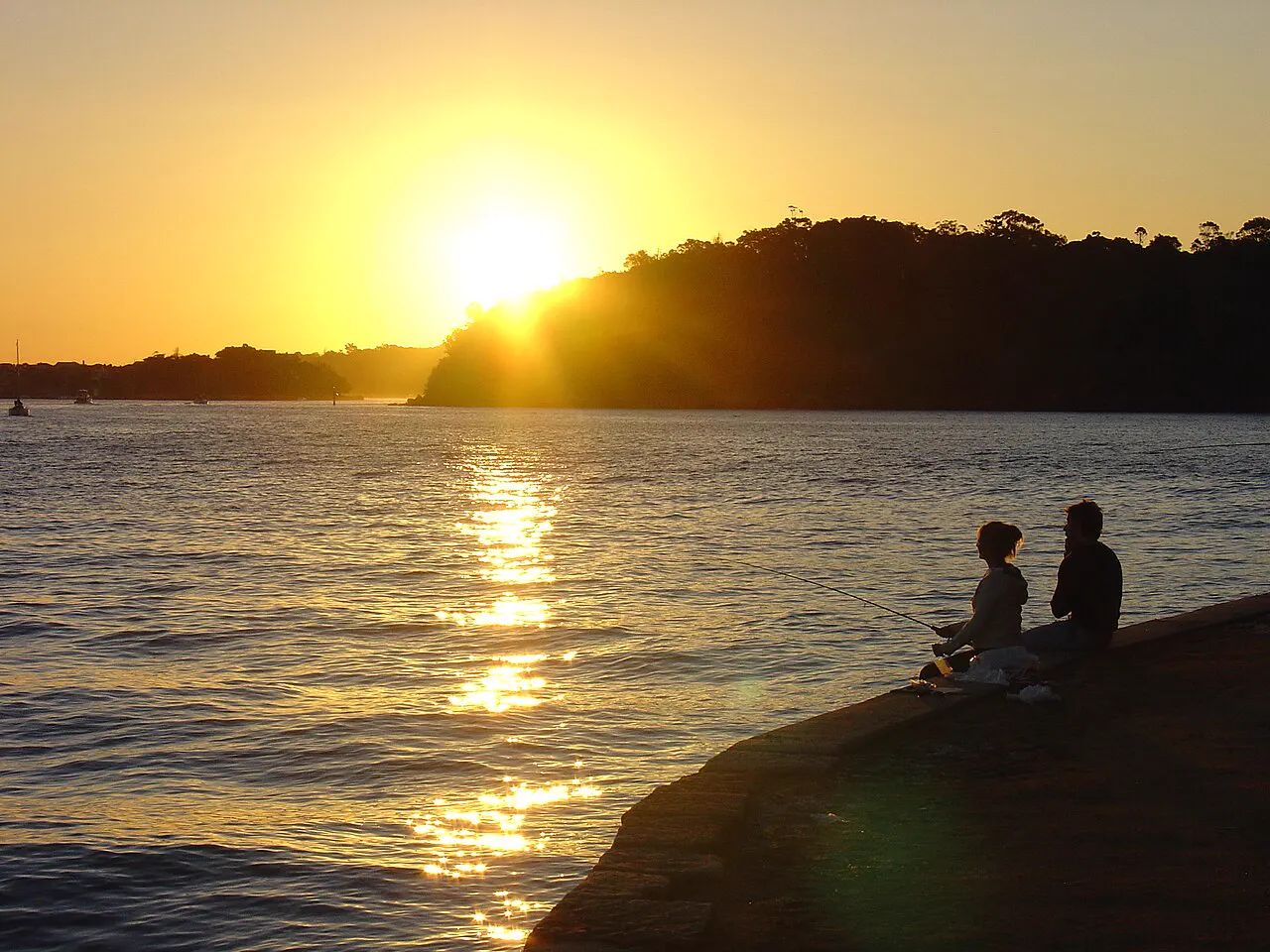 Sunset at McMahons Point, Sydney