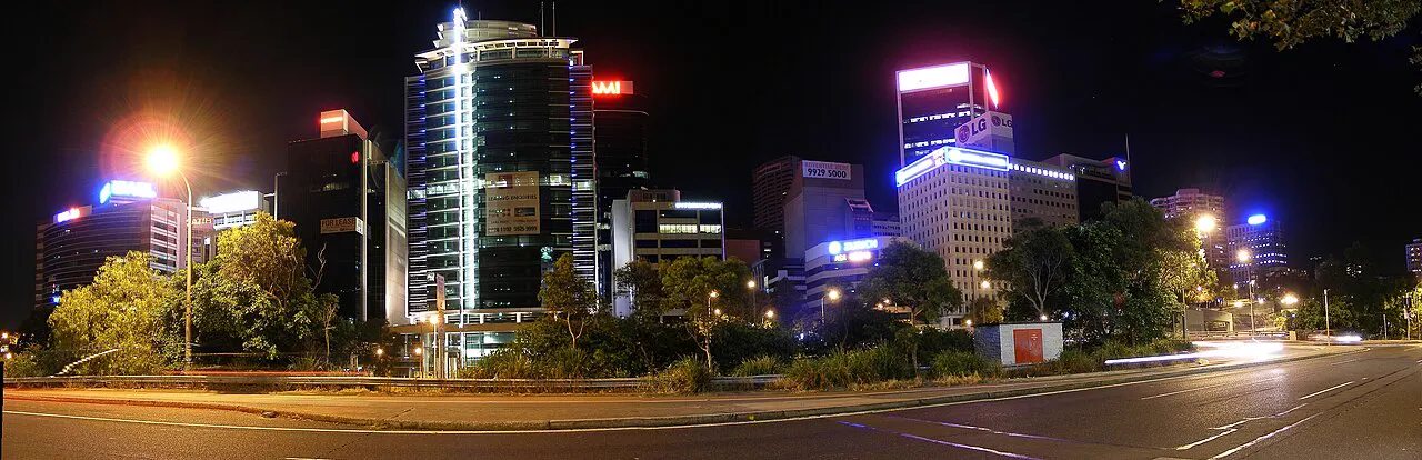 North Sydney from the harbour, Sydney