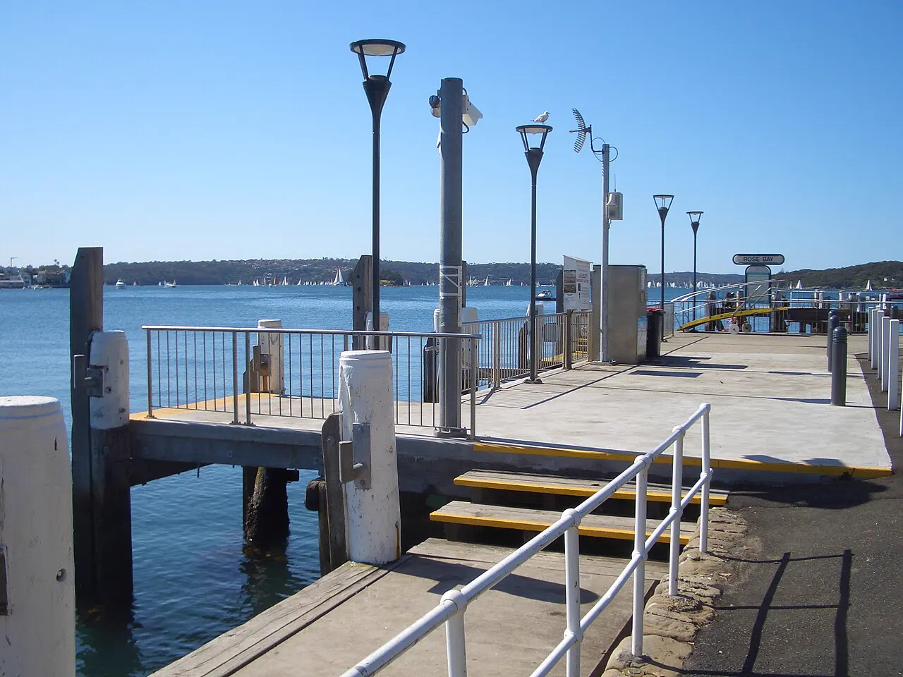 Rose Bay ferry wharf, Sydney